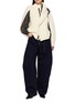 Figure View - Click To Enlarge - SACAI - Barrel Leg Denim Jeans