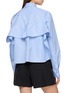 Back View - Click To Enlarge - SACAI - Poplin Striped Shirt