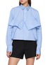 SACAI Poplin Striped Shirt