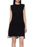 Main View - Click To Enlarge - SACAI - X A.P.C. Sleeveless Contrast Panel Dress