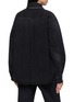 Back View - Click To Enlarge - SACAI - Long Sleeve Tie-Neck Denim Shirt