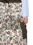  - SACAI - Floral Patchwork Maxi Skirt