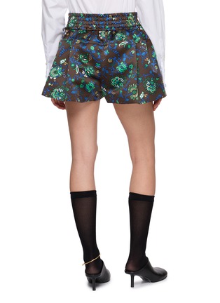 Back View - Click To Enlarge - SACAI - Floral Print Shorts