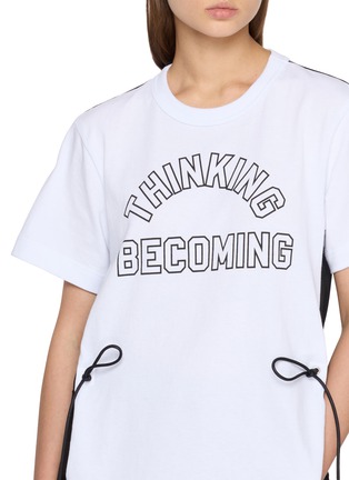  - SACAI - Crewneck Graphic T-shirt