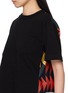  - SACAI - X A.P.C. Contrast Panel Cotton T-Shirt