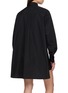 Back View - Click To Enlarge - SACAI - Long Sleeve Asymmetric Hem Poplin Dress