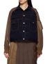SACAI Hybrid Denim Blouson Jacket