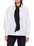 SACAI Scarf Poplin Shirt