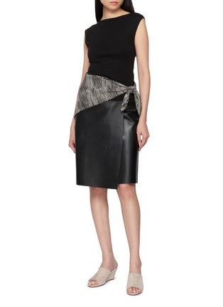 Figure View - Click To Enlarge - ST. AGNI - Organic Cotton Ballerina Top