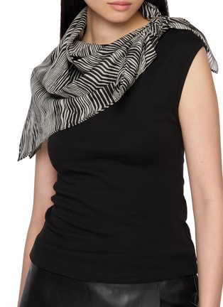 Front View - Click To Enlarge - ST. AGNI - Savannah Silk Scarf