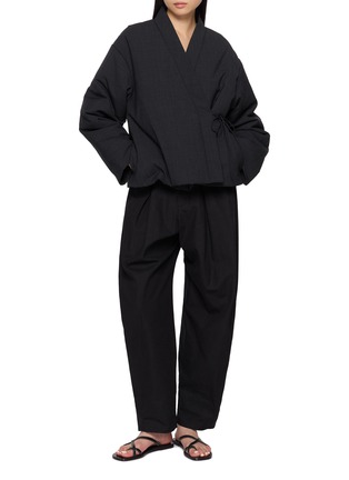 Figure View - Click To Enlarge - ST. AGNI - Relaxed Kimono Jacket