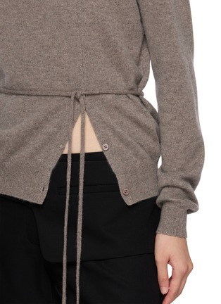  - ST. AGNI - Asymmetric Cashmere Cardigan