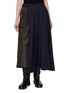 SACAI Hybrid Nylon Suting Midi Skirt