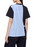 Back View - Click To Enlarge - SACAI - Hybrid Shirt Buckled Strap T-Shirt