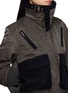  - SACAI - Convertible Collar Hybrid Blouson Jacket
