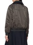 Back View - Click To Enlarge - SACAI - Convertible Collar Hybrid Blouson Jacket