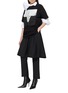 Figure View - Click To Enlarge - SACAI - Layered Stripe Shirt