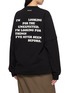 Back View - Click To Enlarge - SACAI - x Robert Mapplethor Flower Print Long Sleeve Unisex T-Shirt