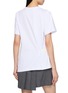 Back View - Click To Enlarge - SACAI - Cinched Waist Graphic T-shirt