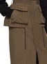  - SACAI - Drawstring Panel Cargo Midi Skirt