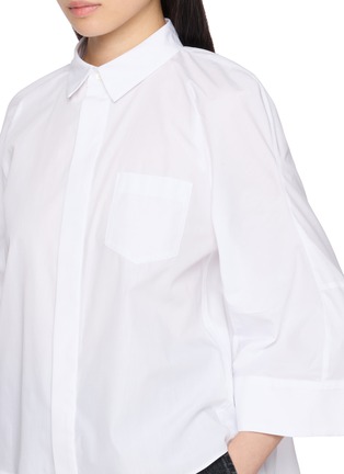  - SACAI - Flared Raglan Sleeve Shirt