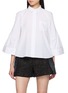 SACAI Flared Raglan Sleeve Shirt