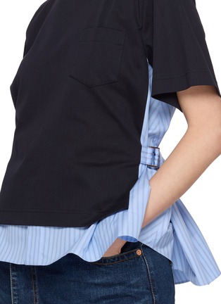  - SACAI - Hybrid Shirt T-Shirt