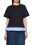 SACAI Hybrid Shirt T-Shirt