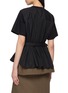 Back View - Click To Enlarge - SACAI - Hybrid Shirt T-Shirt