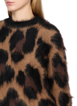  - SACAI - Leopard Knit Sweater