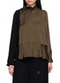 SACAI Long Sleeve Satin Blouse