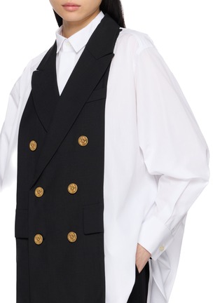  - SACAI - Long Sleeve Poplin Suiting Shirt