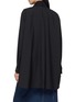 Back View - Click To Enlarge - SACAI - Layered Hybrid Suiting Satin Shirt
