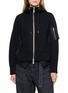 SACAI MA-1 Panelled Zip Hoodie