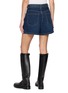 Back View - Click To Enlarge - SACAI - Belted Cotton Denim Shorts
