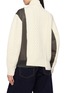 Back View - Click To Enlarge - SACAI - Hybrid Nylon Knit Blouson Jacket