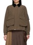 SACAI Long Sleeve Satin Blouse