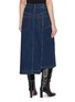 Back View - Click To Enlarge - SACAI - Spliced Medium Wash Denim Midi Skirt