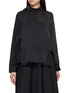 SACAI Hybrid Satin Blouse Shirt