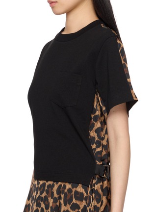  - SACAI - Hybrid T-Shirt Dress