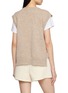 Back View - Click To Enlarge - CASA POMA - Llama Knit Gilet