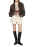 Figure View - Click To Enlarge - CASA POMA - Llama Knit Gilet