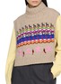  - CASA POMA - Inca Knit Mini Poncho