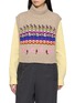 CASA POMA Inca Knit Mini Poncho