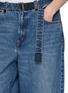 - SACAI - X Levi's Belted Wide Leg Denim Jeans