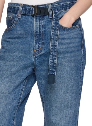  - SACAI - X Levi's Belted Flared Leg Denim Jeans