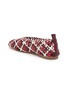  - PEDDER RED - Freja Woven Leather Flats