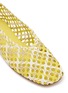 Detail View - Click To Enlarge - PEDDER RED - Freja Woven Leather Flats
