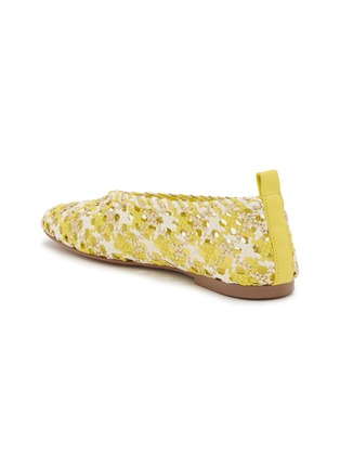  - PEDDER RED - Freja Woven Leather Flats