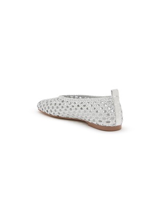  - PEDDER RED - Freja Woven Leather Flats